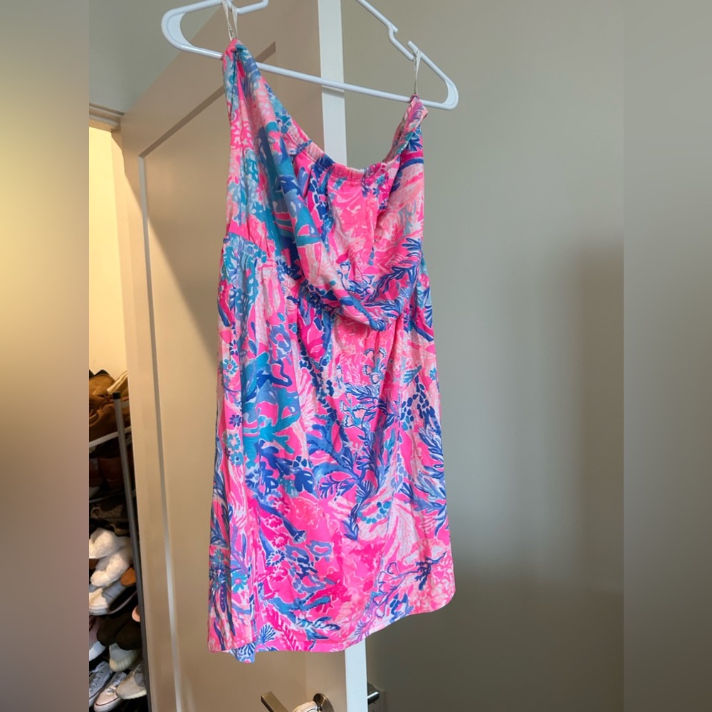 Lilly Pulitzer aquadesiac tube top dress